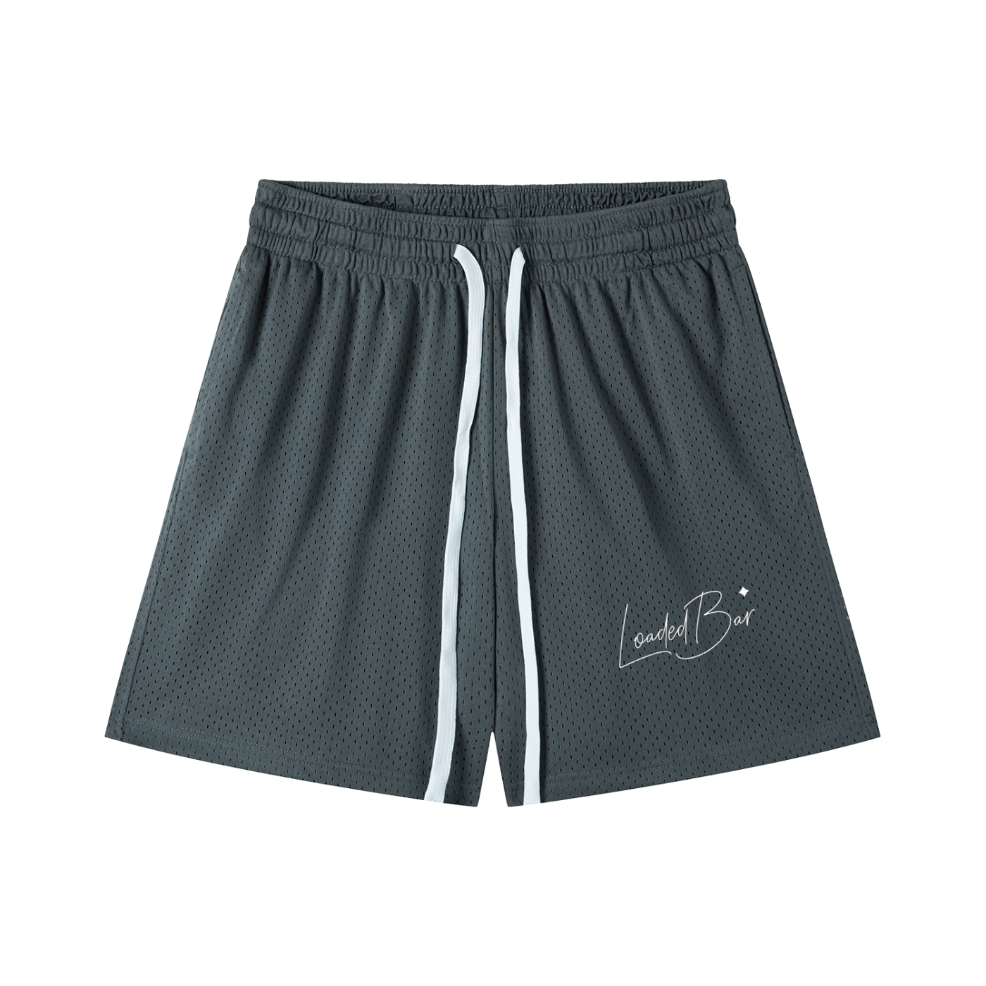 Men's Loaded Bar Mesh Gym Shorts