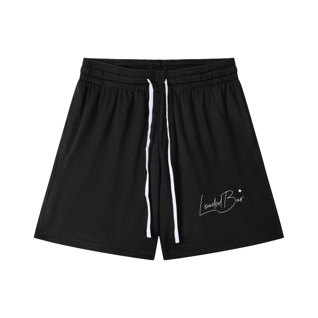Men's Loaded Bar Mesh Gym Shorts