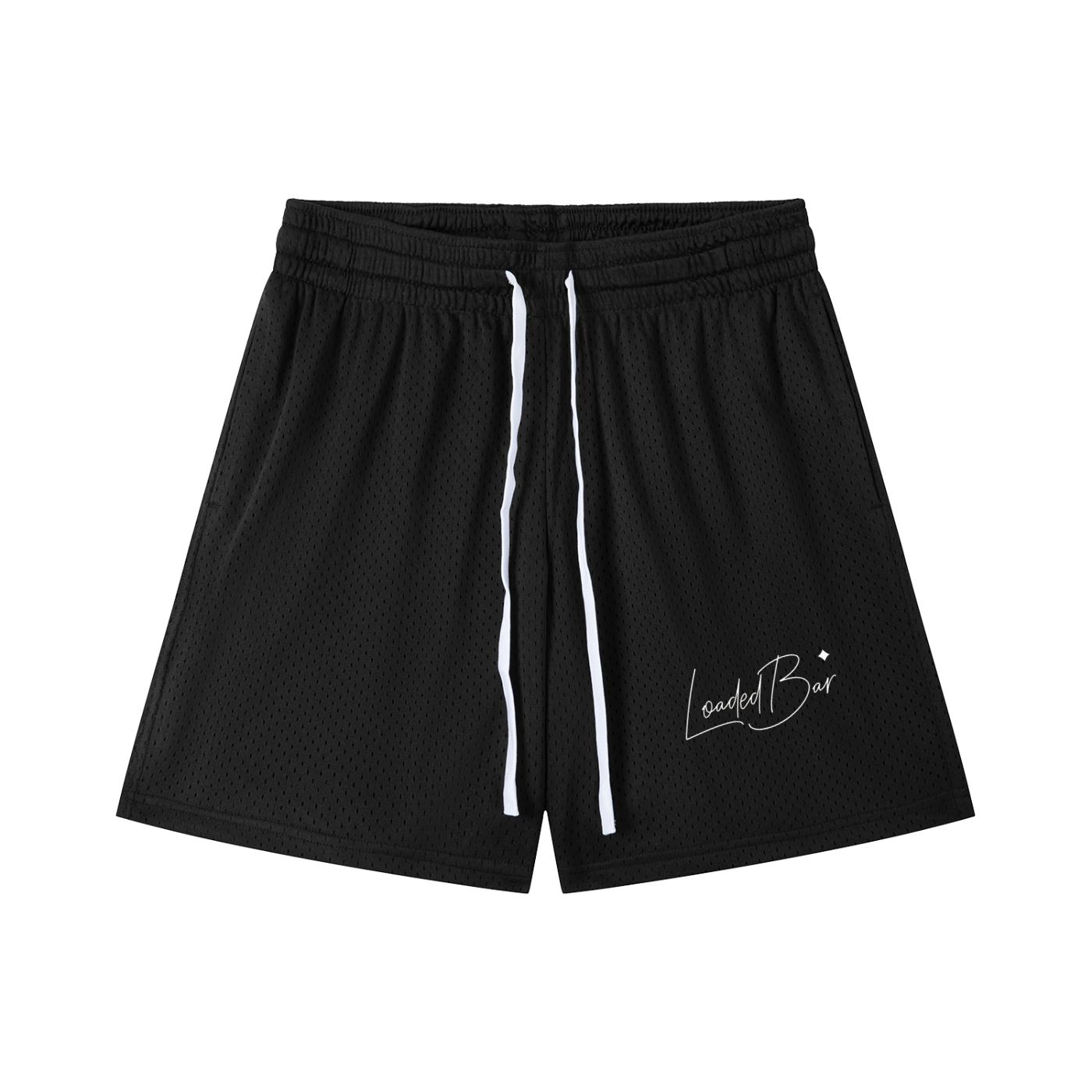 Men's Loaded Bar Mesh Gym Shorts